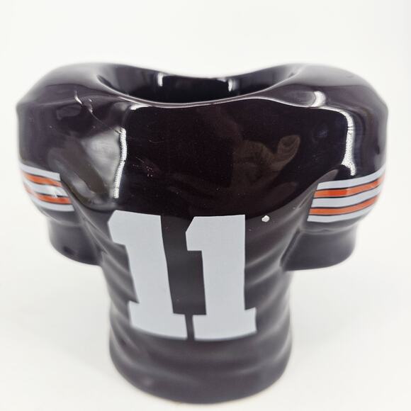 NFL Cleveland Browns # 11 Vintage 90's Geerlings Ceramic Football Jersey Planter - Picture 3 of 10
